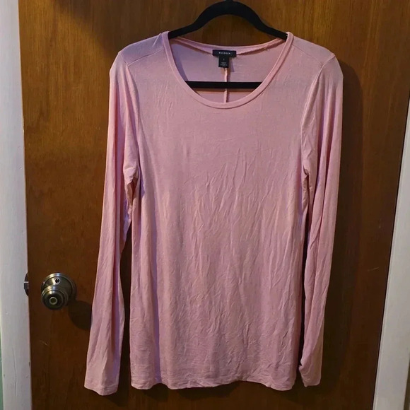 Halogen Pink Long Sleeve Top 1 - Picture 1 of 2